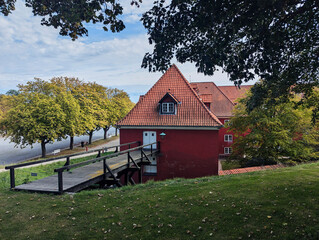 Kastellet, Copenhagen on a fine autumn day