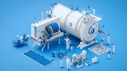 Poster - Sludge Thickening Equipment Efficiently Processes Solids from Wastewater Treatment Facility Optimizing Resource Recovery and Environmental Sustainability