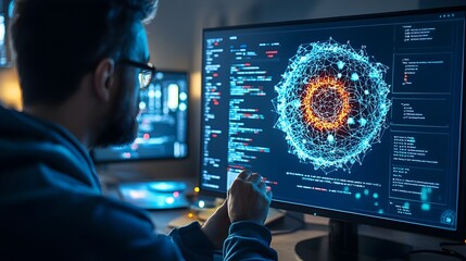 Aufkleber - Trojan Malware Alert Detected During Routine Security Scan on Computer System Indicating a Potential Cybersecurity Threat That Requires Immediate Attention and Action