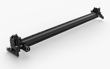 Poster - Precision linear motion guide rail designed for industrial automation applications in manufacturing settings