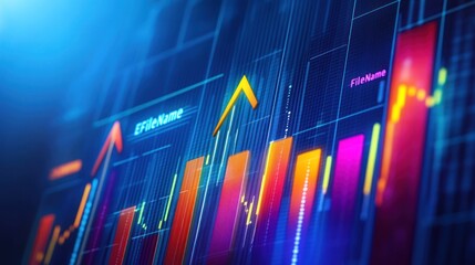 Poster - Upward Trend Financial Growth