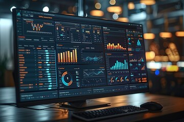 Poster - Data Analytics on a Computer Screen