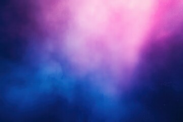 Poster - Radiant hue and shine: artistic backdrop featuring a bluish-purple gradient, textured noise, and open space for a defined cutout design