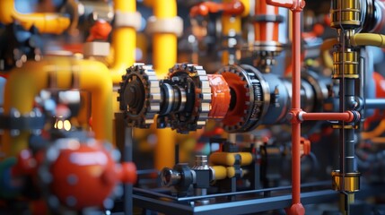 Poster - Industrial Machinery and Gears