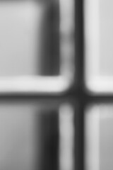 Wall Mural - a blurry dreamy close up of a door in black and white.