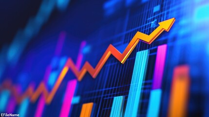 Poster - Upward Trend in Financial Market