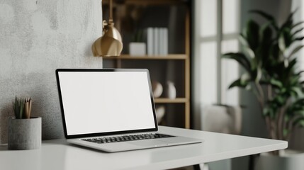 Poster - Laptop on Desk