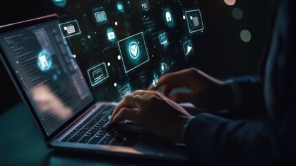 Poster - Cybersecurity: Protection and Privacy