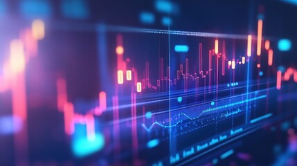 Poster - Stock Market Data Chart