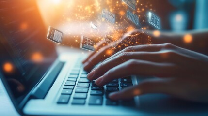 Poster - Data transfer in digital world