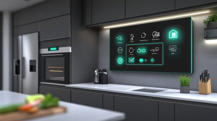 Poster - Smart Home Kitchen