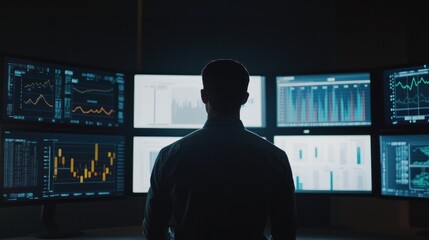 Poster - Analyst Looking at Data