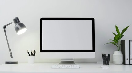 Poster - Clean and Minimalist Workspace