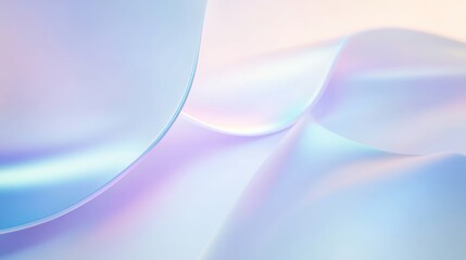 Poster - Abstract Iridescent Shapes