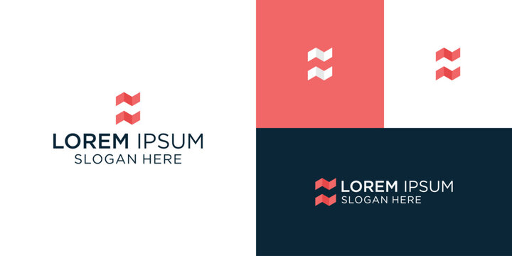 logo symbol n abstract