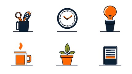 Aufkleber - Productive and Efficient Business Analytics with Growth Graphs and Data Visualization