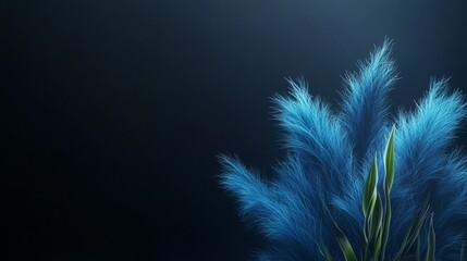 Leinwandbilder - A technical or medical web that connects dots and lines with depth of field.