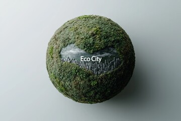 Poster - Concept of ESG, green energy, sustainable industry. Environmental, Social, and Corporate Governance.