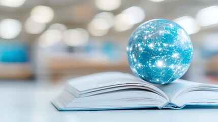 Poster - Education and science concept , free space, realistic photography