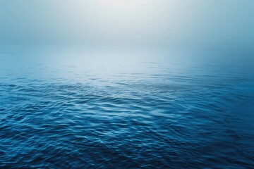 serene ripples on a calm blue water surface