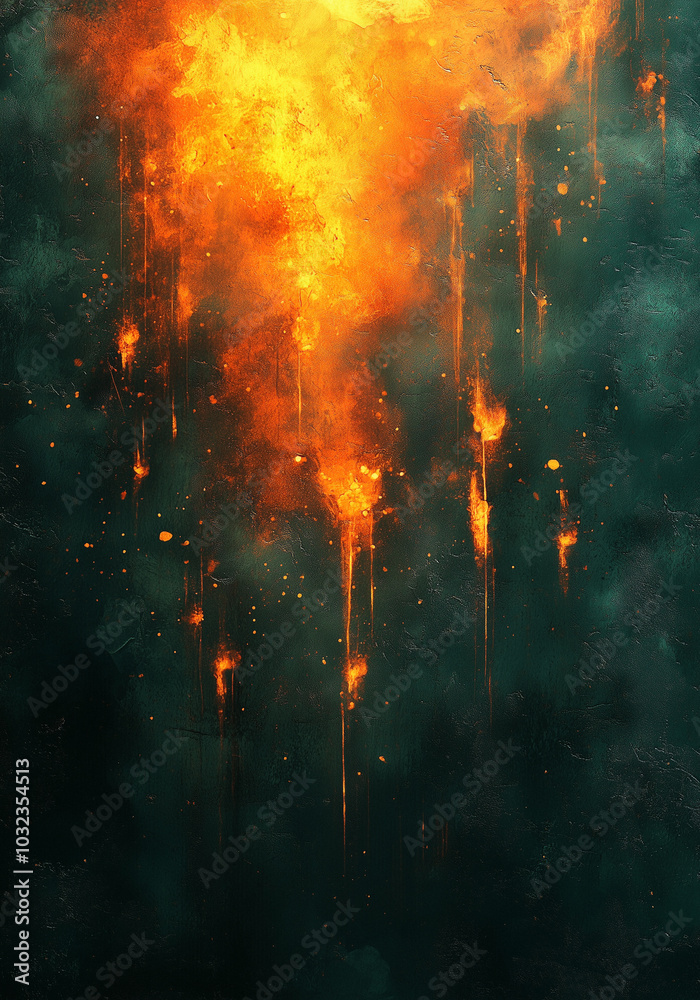 Kreativer Party Flyer Hintergrund, ideal für das Platzieren von Texten für Partys, Ausstellungen oder andere festliche Anlässe, mit ansprechendem und dynamischem Layout.