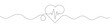 © Meduza - Continuous line drawing of heart with heartbeat. Pulse trace. Cardiogram icon. One line drawing. Single line art. Vector illustration.
