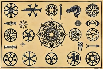 Ancient Symbols A collection of ancient symbols from different c