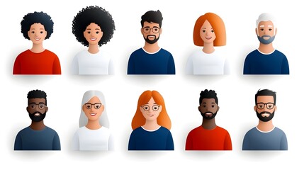 Poster - Sleek Featuring a Thin Line Icon Set Highlighting Community Interaction in a Minimalist Style