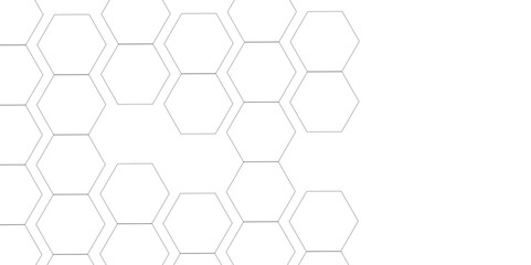 Abstract white background with hexagon and hexagonal background. Luxury white pattern with hexagons. abstract 3d hexagonal background with shadow. 3D futuristic abstract honeycomb mosaic background.