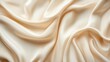 © luck - Silk satin fabric texture for elegant backdrop in beige