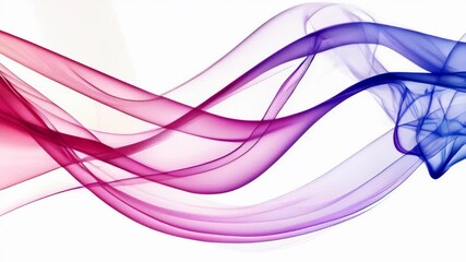 Poster - Colorful wisps flow harmoniously, creating an enchanting atmosphere for viewers to enjoy