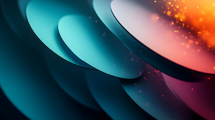 3D Abstract Business Background