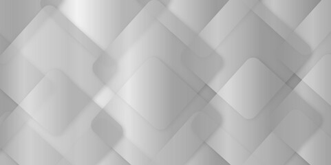 Poster - Abstract modern gray and silver pattern geometric luxury gradient line background random square shape design. 3d shadow effects, modern design template background. layered geometric triangle shapes.