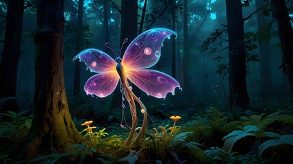 futuristic nature