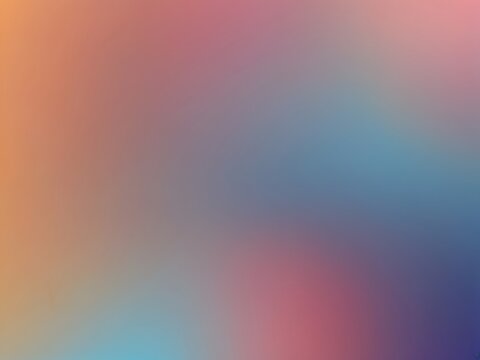 2D background featuring a smooth gradient transitioning from a warm color (such as orange or pink) to a cooler tone (such as blue or purple). 