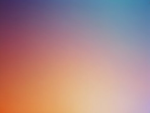 2D background featuring a smooth gradient transitioning from a warm color (such as orange or pink) to a cooler tone (such as blue or purple). 