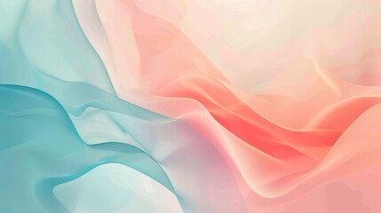 Soft gradients in a minimalist abstract background showcase gentle hues blending, creating a serene atmosphere perfect for modern design