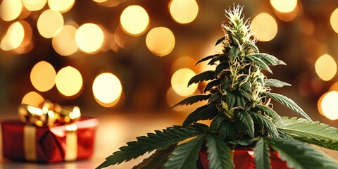 cannabis christmas tree