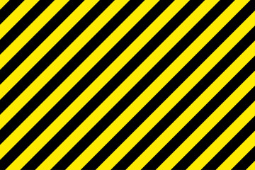 abstract geometric striped texture. warning yellow black diagonal stripes line. stripe caution hazar