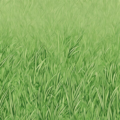 green grass illustration background