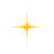 © Vitalii - Yellow light star, sun rays, yellow sparks sparkle
