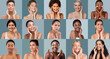 © Prostock-studio - A variety of women of different ages express joy while demonstrating their skincare routines. Each woman is engaging with her skin, creating an atmosphere of self-care and wellness.