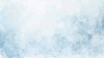 Poster - Soft Blue Watercolor Background for Creative Projects