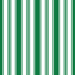 Vintage green candy cane stripes Christmas holiday Raster Pattern. Retro french horizontal ticking stripes green white seamless pattern.