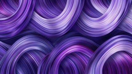 Poster - Colorful Wavy Abstract Background Design in Purple Tones