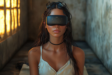 Aufkleber - a company offering virtual wellness programs in the metaverse, highlighting the role of immersive ex