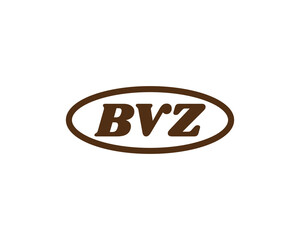 Sticker - BVZ logo design vector template. BVZ