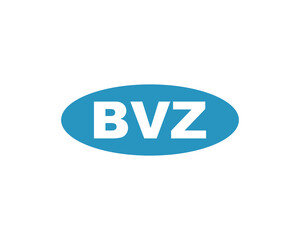 Sticker - BVZ logo design vector template. BVZ