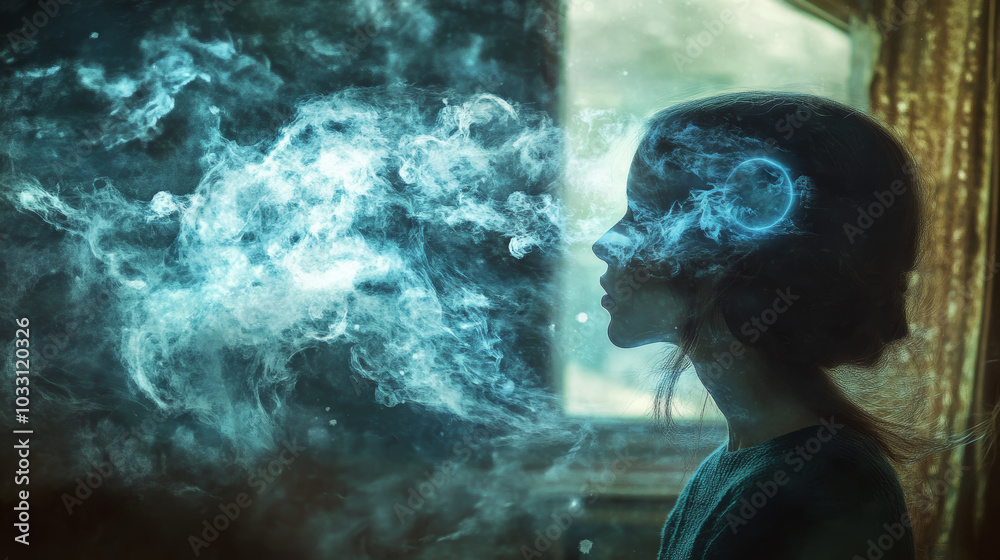 Evocation Personality Create an image that captures the essence of evocation, illustrating ...