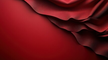 Poster - A rich red paper background that exudes warmth and elegance, suitable for greeting cards, invitations, or marketing materials during festive seasons.